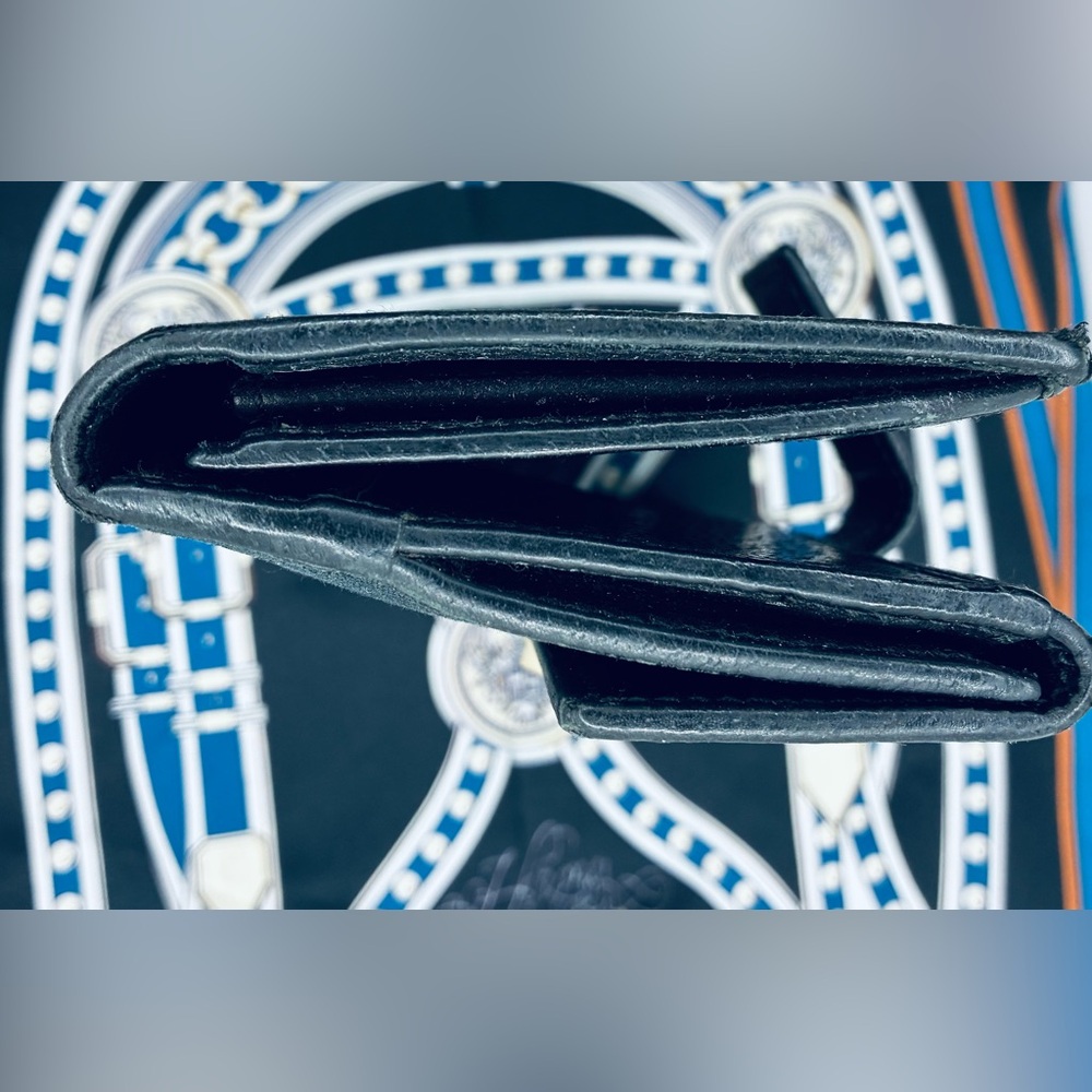 Gucci Black GG Canvas and Leather Princy Flap Continental Wallet Sherry Line bow - Picture 8 of 8